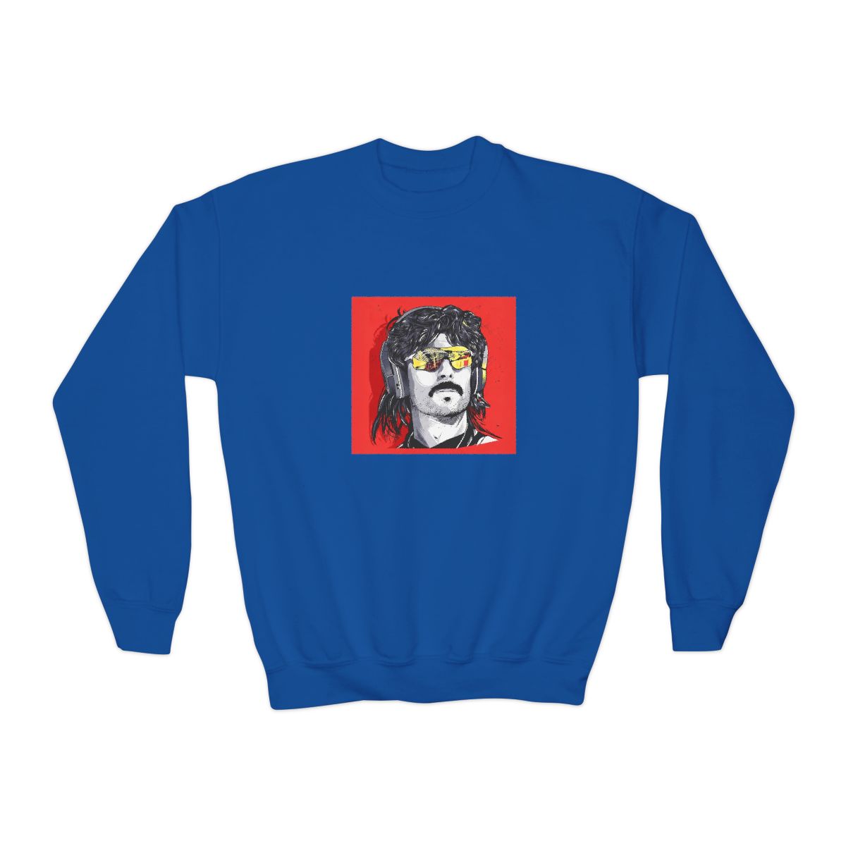 Dr Disrespect Merch Dr Disrespect Hoodie Hoodies (Black, 2XL) - alternate angle 4, merchandise
