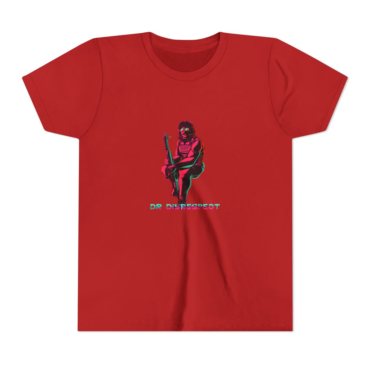 Dr Disrespect Trinity Kids T-Shirt - alternate angle 4, merchandise