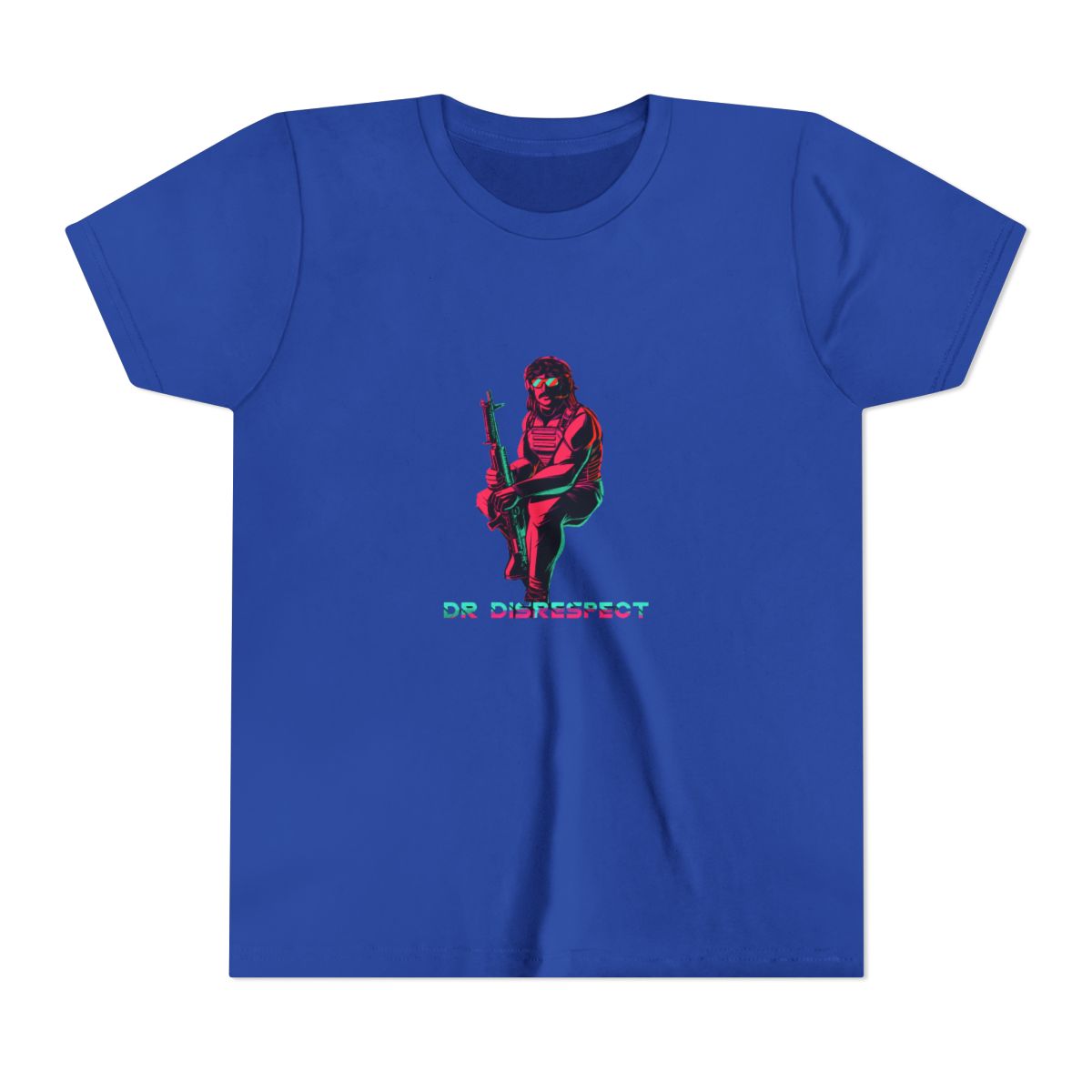 Dr Disrespect Trinity Kids T-Shirt - alternate angle 2, merchandise