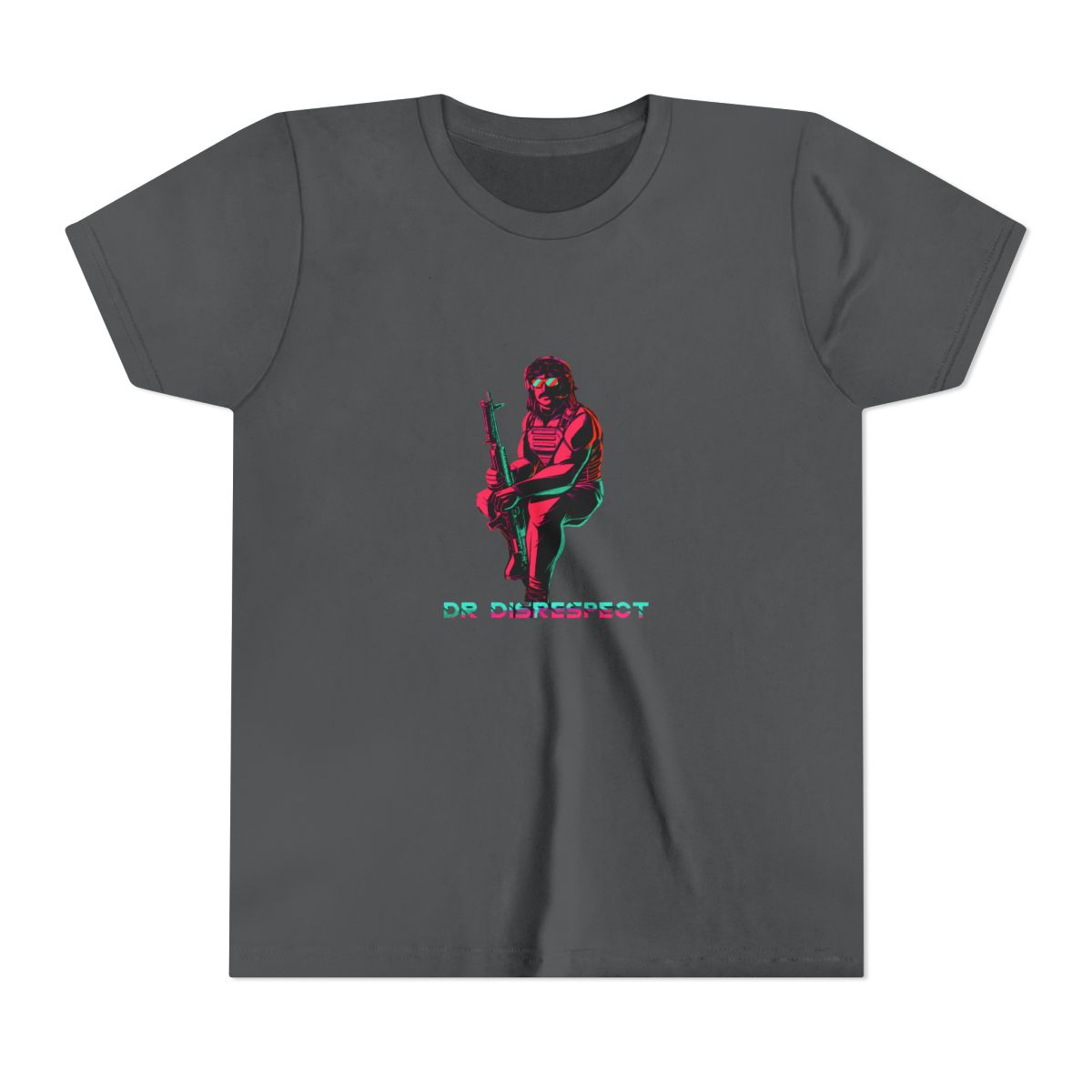 Dr Disrespect Trinity Kids T-Shirt - alternate angle 3, merchandise