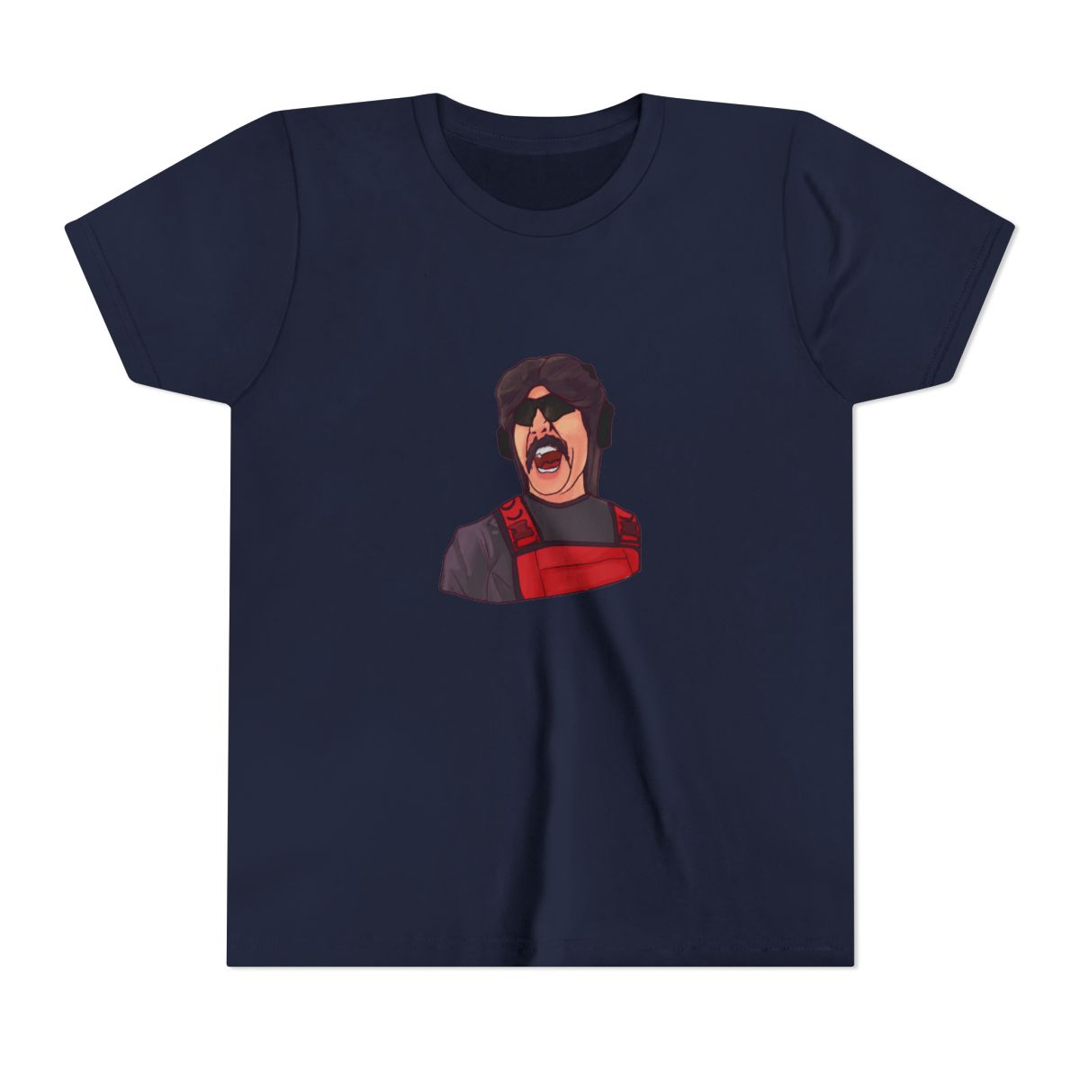Dr Disrespect Yelling at Alex Kids T-Shirt - alternate angle 4, merchandise