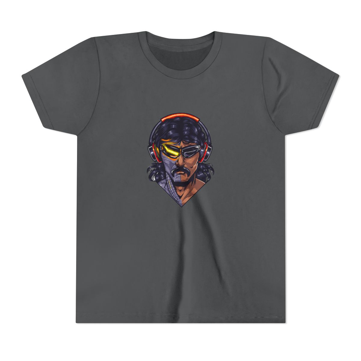 Dr. Disrespect - Twitch - Two Time Kids T Shirt - alternate angle 5, merchandise