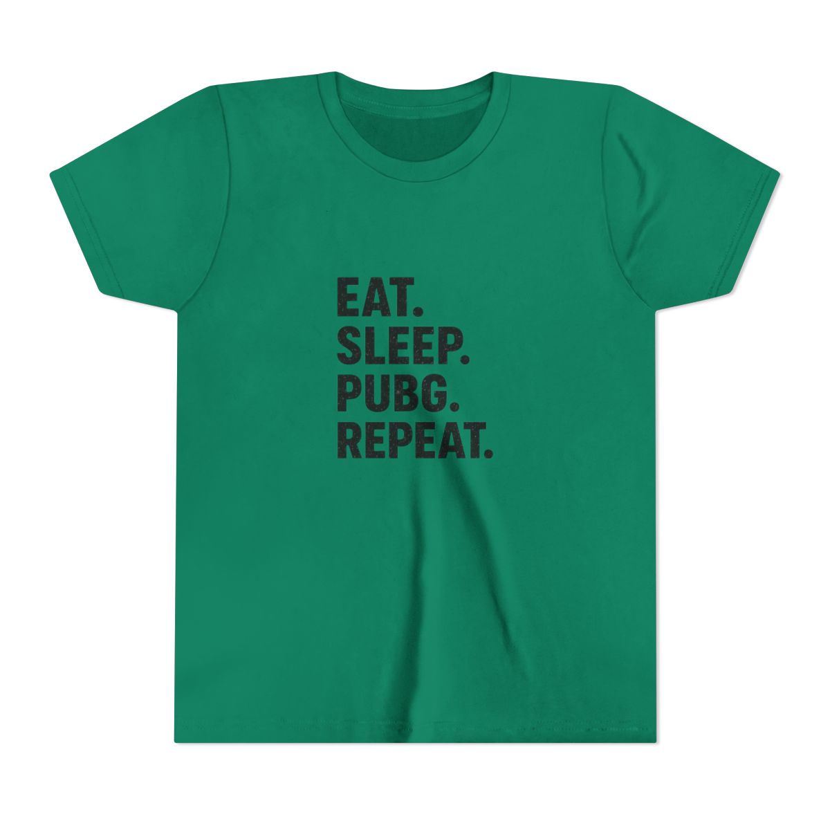 Eat Sleep PUBG Repeat - Player's unknown Kids T-Shirt - alternate angle 2, merchandise